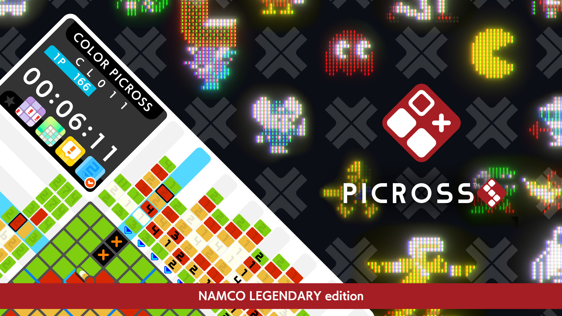 Picross S Namco Legendary Edition é anunciado para o Switch