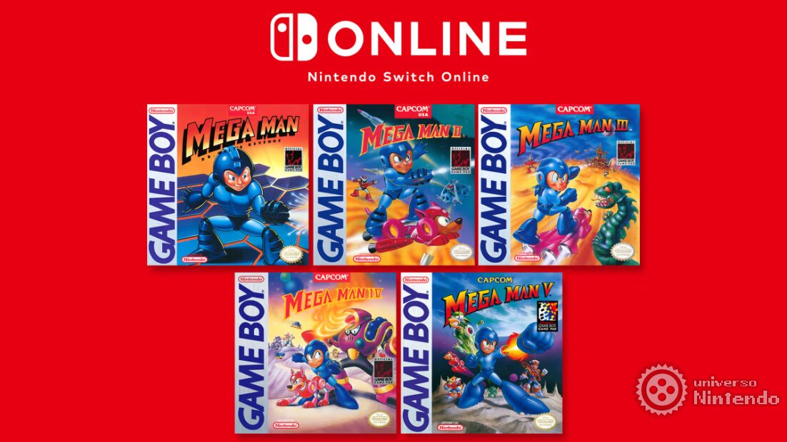 Nintendo Switch Online | App Game Boy –  Jogos Mega Man I, II, III, IV e V são disponibilizados no catálogo