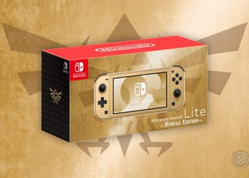 Nintendo Brasil confirma lançamento do Switch Lite Hyrule Edition no país