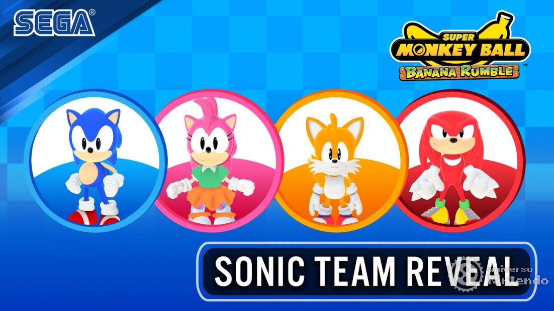 Super Monkey Ball Banana Rumble – Equipe Sonic é revelada como DLC