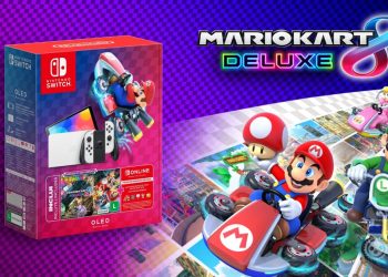 Nintendo lançará pacote do Switch OLED Branco com Mario Kart 8 e Switch Online no Brasil [Atualizado]