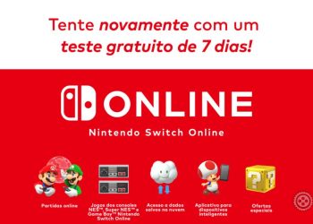 Nintendo Switch Online – Teste gratuito do serviço por 7 dias é disponibilizado