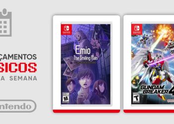 Lançamentos físicos da semana que termina em 31/Ago – Emio – The Smiling Man, Gundam Breaker 4 e mais