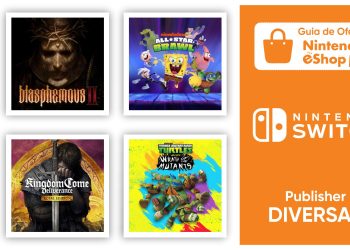 Guia de Ofertas eShop | Nova leva de jogos com desconto inclui Blasphemous 2, Kingdom Come Deliverance, Nickelodeon All-Star Brawl e mais