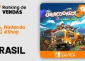 Vendas no Brasil | Ranking da eShop até 24/Ago – Overcooked! 2 retoma liderança