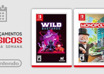 Lançamentos físicos da semana que termina em 14/Set – Wild Bastards, MONOPOLY e mais