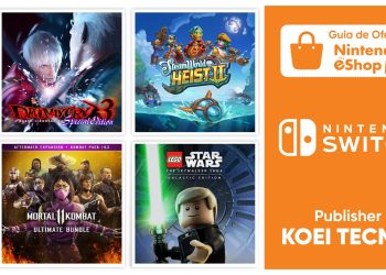 Ofertas eShop | Editoras Diversas – Nova leva de descontos tem Devil May Cry, SteamWorld Build, Mortal Kombat 11 e mais