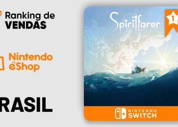 Vendas no Brasil | Ranking da eShop até 31/Ago – Spiritfarer assume topo dentre os mais vendidos