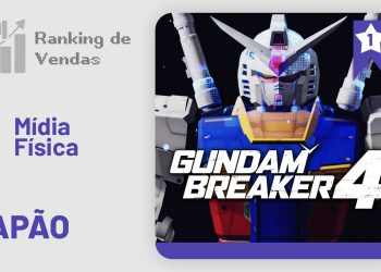 Ranking de Vendas no Japão | Gundam Breaker 4 estreia em #1 com mais de 52 mil unidades vendidas no Switch