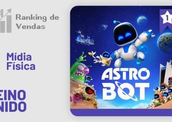 Ranking de Vendas no Reino Unido | Semana até 21/Set – Astro Bot liderou vendas de softwares no território na última semana