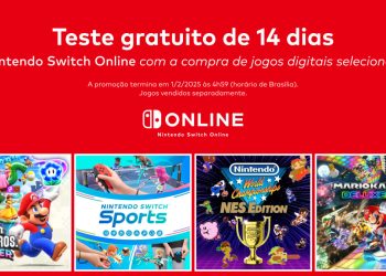 Teste gratuito de 14 dias da assinatura do Nintendo Switch Online é anunciado para compra de alguns jogos digitais