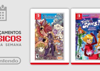 Lançamentos físicos da semana que termina em 2/Nov – Farmagia, Totally Spies! – Cyber Mission e mais