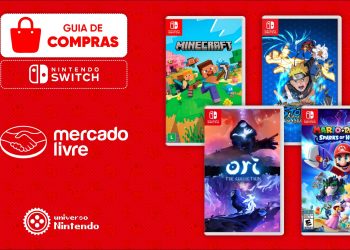 Guia de Ofertas – Mercado Livre tem cupom com R$ 15 de desconto; Confira uma seleção de mídias físicas do Switch