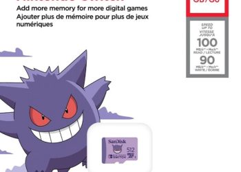 SanDisk MicroSD Pokémon Pikachu – 256GB