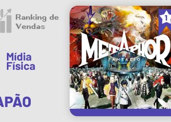 Ranking de Vendas no Japão | Metaphor: ReFantazio estreia no topo