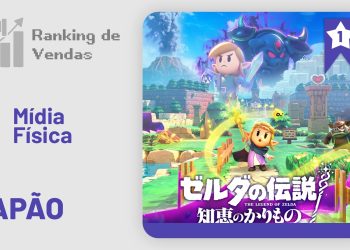 Ranking de Vendas no Japão | Zelda: Echoes of the Wisdom fica em No. 1 com mais de 200 mil cópias vendidas