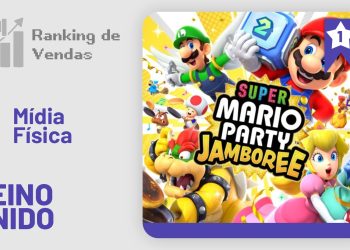 Ranking de Vendas no Reino Unido | Semana até 19/Out – Super Mario Party Jamboree faz excelente estreia e fica em No. 1