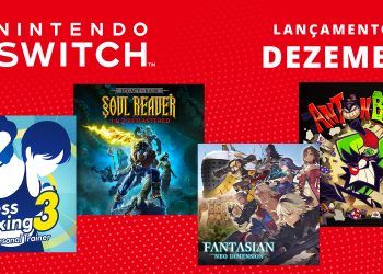 Nintendo destaca os principais lançamentos de dezembro