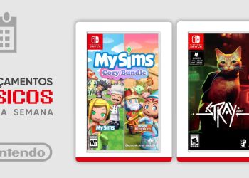 Lançamentos físicos da semana que termina em 23/Nov – MySims: Pacote de Aconchego, STRAY e mais