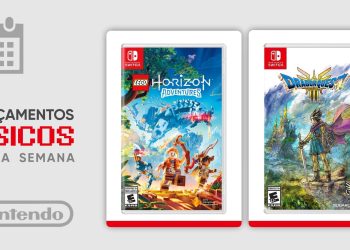 Lançamentos físicos da semana que termina em 16/Nov – LEGO Horizon Adventures, Dragon Quest III HD-2D Remake e mais