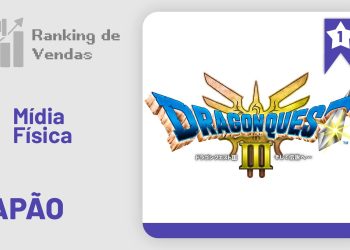 Ranking de Vendas no Japão | Dragon Quest III HD-2D Remake faz estreia grandiosa com mais de 640 mil cópias vendidas apenas no Switch