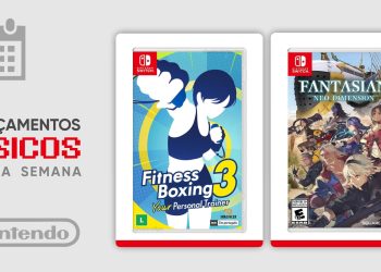 Lançamentos físicos da semana que termina em 7/Dez – Fitness Boxing 3, FANTASIAN e mais