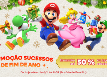 Campanha de ofertas Sucessos de Fim de Ano é iniciada na eShop brasileira com descontos em Mario Odyssey, Animal Crossing e mais