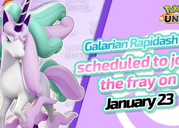 Pokémon UNITE – Galarian Rapidash será adicionada ao jogo em janeiro de 2025