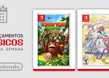 Lançamentos físicos da semana que termina em 18/Jan – Donkey Kong Country Returns HD e Tales of Graces f Remastered