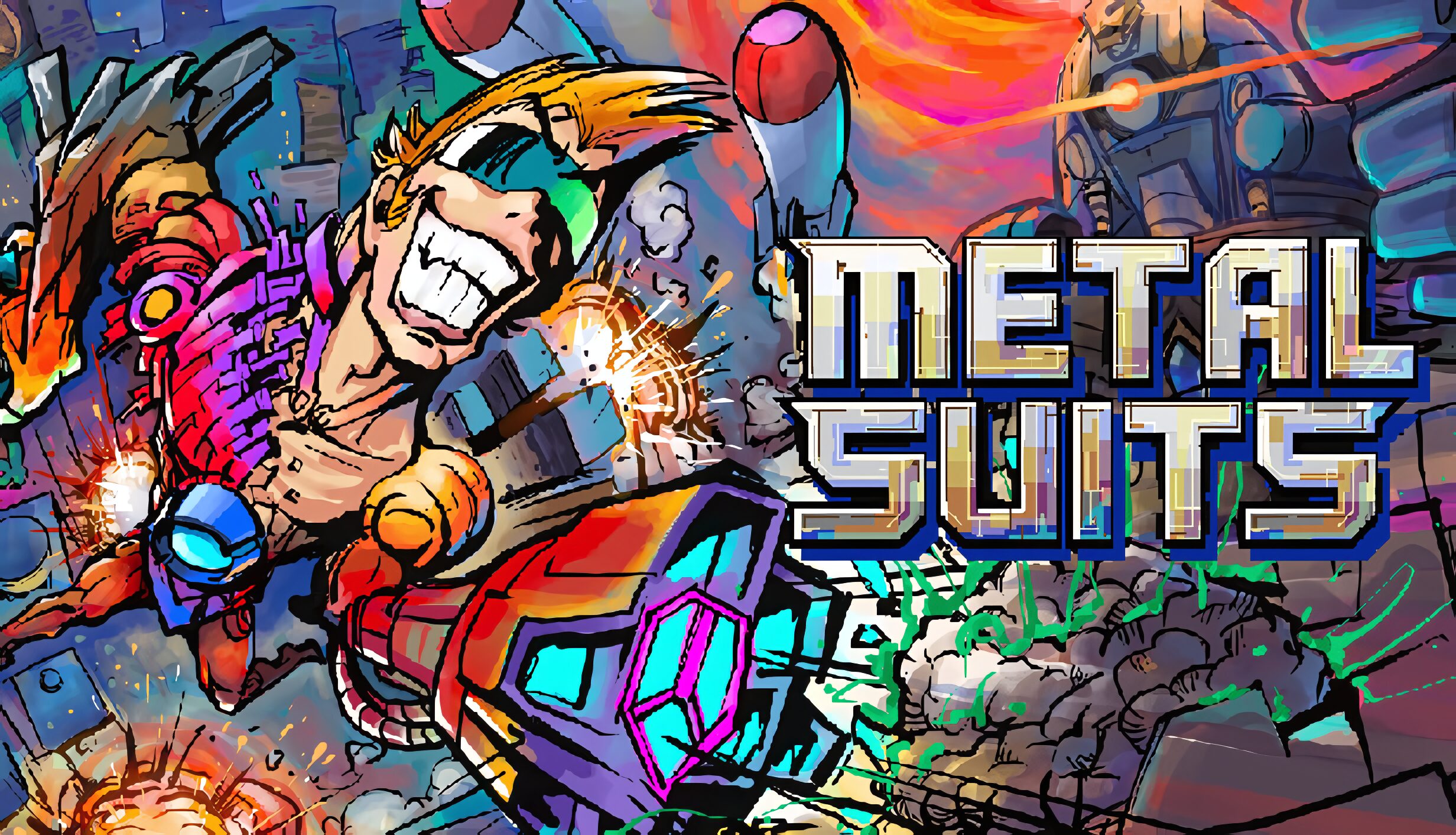 METAL SUITS: Counter-attack
