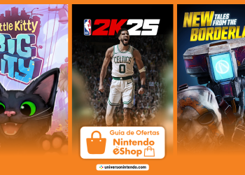 Ofertas Nintendo eShop | Little Kitty, Big City e NBA 2K25 registram descontos recordes, mais jogos em promoção (26/Jan)