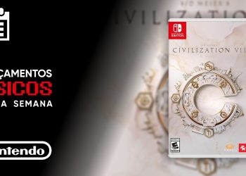 Lançamentos físicos até 15/Fev – Sid Meier’s Civilization VII e mais jogos chegam nesta semana