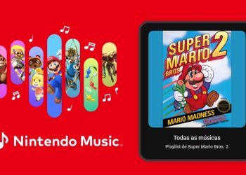 Nintendo Music – Trilha sonora de Super Mario Bros. 2 (NES) é adicionada ao catálogo