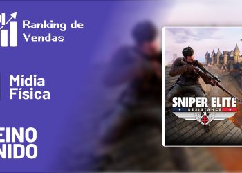 Vendas no Reino Unido | Semana até 1/Fev – Sniper Elite: Resistance estreia no topo do ranking