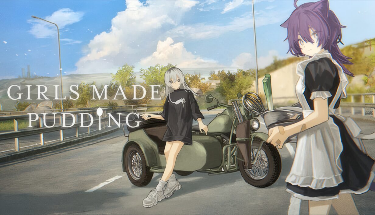 GIRLS MADE PUDDING