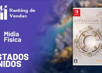 Vendas nos Estados Unidos | Software em Fev/2025 – Civilization VII faz boa estreia no ranking geral e do Switch