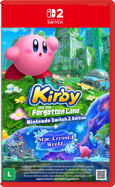 Kirby and the Forgotten Land – Nintendo Switch 2 Edition + Star-Crossed World