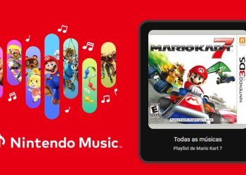 Nintendo Music – Trilha sonora de Mario Kart 7 (Nintendo 3DS) é adicionada ao catálogo
