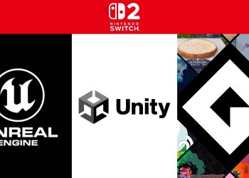 Nintendo Switch 2 – Motores gráficos Unreal Engine, Unity e GameMaker confirmam suporte ao novo sistema