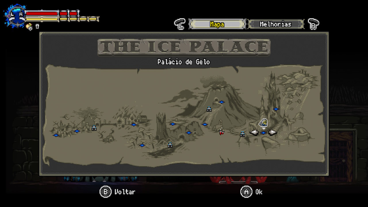 beyond_the_ice_palace_2_II_review_nintendo_mapa