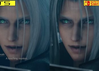 Final Fantasy VII Remake Intergrade – Vídeo compara gráficos entre versões para o Switch 2 e PS5 do jogo