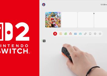 Nintendo Switch 2 – Vídeo exibe o controle do Menu HOME com o Modo Mouse dos Joy-Con 2