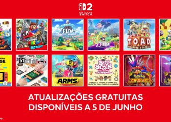 Nintendo detalha melhorias para seus jogos que receberão atualização gratuita no Switch 2 em 5 de junho