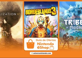 Ofertas Nintendo eShop • Switch | Take-Two tem promoção para Civilization, Borderlands, Tribes of Midgard e mais (24/Mai)