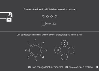 Nintendo demonstra a configuração de bloqueio e uso do PIN no Switch 2