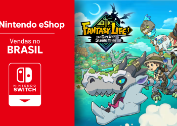 Vendas no Brasil | Ranking da eShop do Switch entre 23 e 25 de Maio – FANTASY LIFE i faz excelente estreia no país e assume liderança