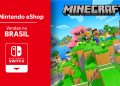 Vendas no Brasil | Ranking da eShop do Switch entre 02 e 04 de Maio – Minecraft lidera o pódio no país