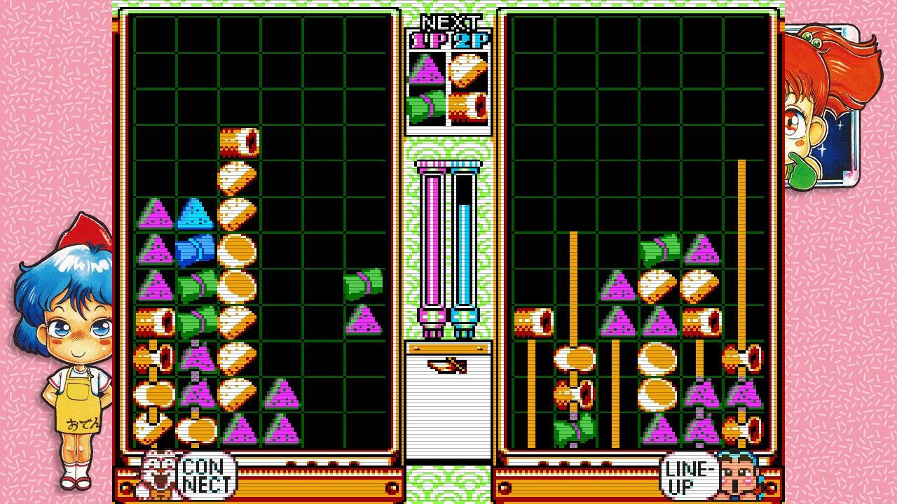 Um Candy Crush de Kunio-Kun