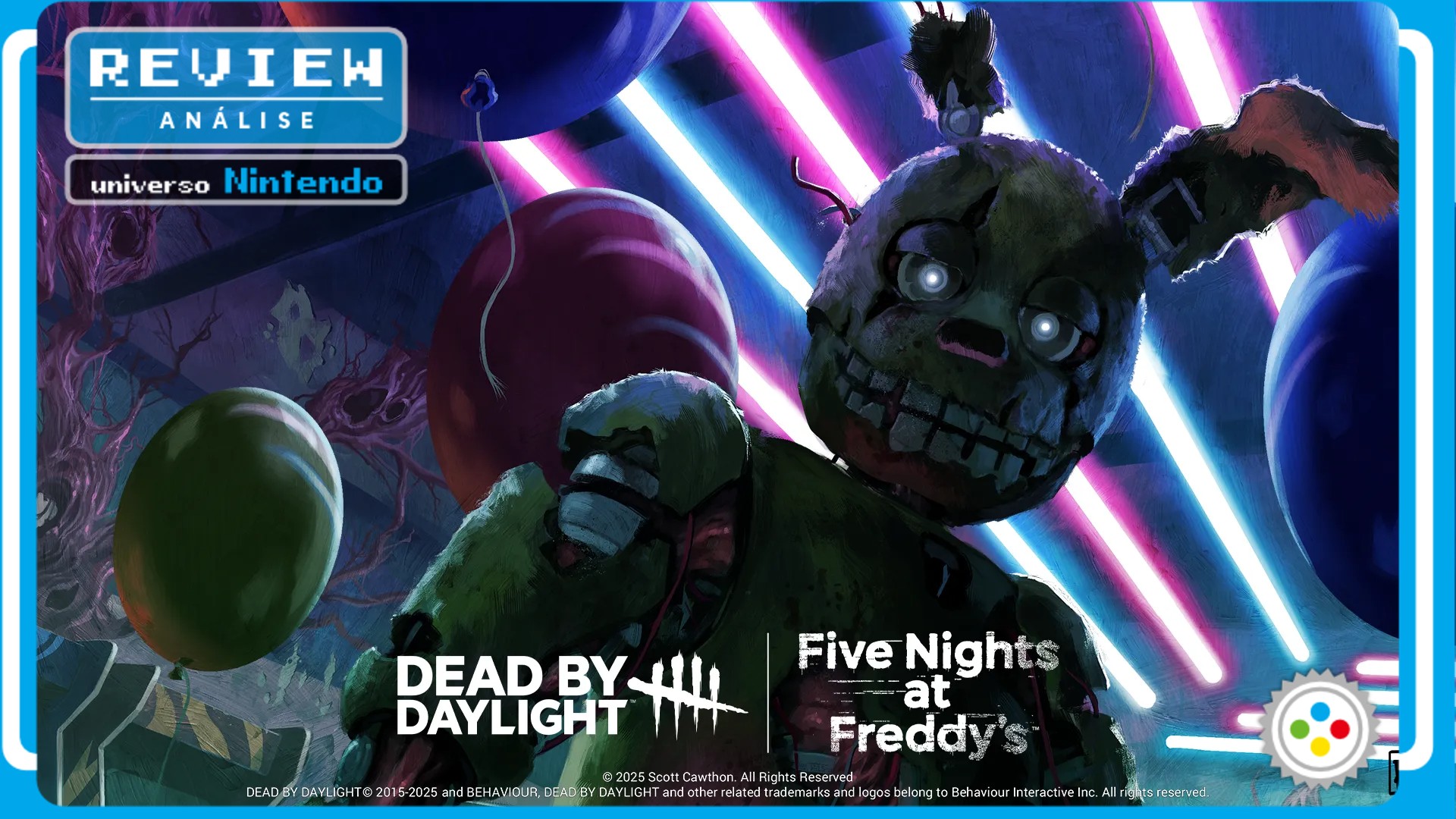 Dead by Daylight - Five Nights at Freddy's keyart