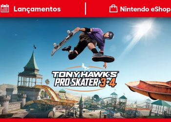Lançamentos da Nintendo eShop | Tony Hawk’s Pro Skater 3 + 4 e mais jogos chegam até 16/Jul